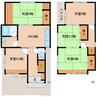 大和路線・関西本線/奈良駅 バス:8分:停歩12分 1-2階 築42年 5DKの間取り