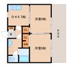 大和路線・関西本線/奈良駅 徒歩4分 1階 築29年 2DKの間取り