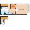 近鉄難波線・奈良線/近鉄奈良駅 徒歩11分 2階 築16年 1Kの間取り