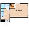 大和路線・関西本線/奈良駅 徒歩4分 3階 築36年 1Kの間取り