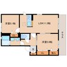 近鉄難波線・奈良線/近鉄奈良駅 バス:12分:停歩3分 1階 築19年 2LDKの間取り