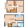 大和路線・関西本線/奈良駅 バス:15分:停歩5分 1-2階 築21年 2LDKの間取り