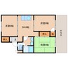 大和路線・関西本線/奈良駅 徒歩12分 1階 築33年 3DKの間取り