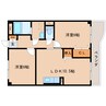 近鉄難波線・奈良線/新大宮駅 徒歩12分 1階 築36年 2LDKの間取り
