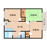 大和路線・関西本線/加茂駅 徒歩10分 2階 築30年 3DKの間取り