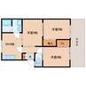 奈良線/平城山駅 徒歩7分 1階 築32年 3DKの間取り