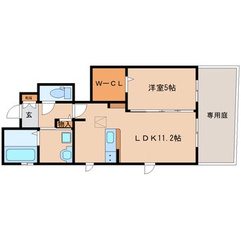 間取図 大和路線・関西本線/奈良駅 バス18分大和ハウス前下車:停歩3分 1階 築10年