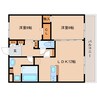 大和路線・関西本線/奈良駅 バス:6分:停歩2分 1階 築9年 2LDKの間取り