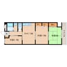 近鉄難波線・奈良線/近鉄奈良駅 バス:13分:停歩1分 1階 築21年 3DKの間取り