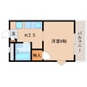 桜井線<万葉まほろば線>/京終駅 徒歩2分 1階 築37年 1Kの間取り