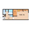 桜井線<万葉まほろば線>/京終駅 徒歩4分 1階 築17年 1Kの間取り