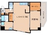 近鉄難波線・奈良線/新大宮駅 徒歩13分 6階 築8年 1LDKの間取り