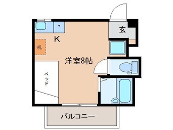 間取図 近鉄京都線/近鉄奈良駅 徒歩14分 1階 築16年