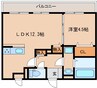 大和路線・関西本線/奈良駅 徒歩7分 3階 築7年 1LDKの間取り
