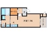 近鉄難波線・奈良線/新大宮駅 徒歩24分 2階 築8年 1Rの間取り