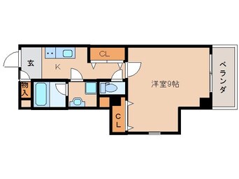 間取図 近鉄難波線・奈良線/新大宮駅 徒歩4分 4階 築6年