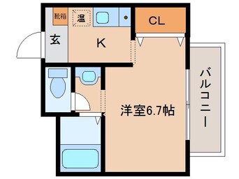 間取図 奈良線/奈良駅 バス16分大和ハウス前下車:停歩6分 5階 築32年