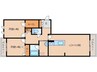 近鉄難波線・奈良線/新大宮駅 徒歩20分 2階 築浅 2LDKの間取り