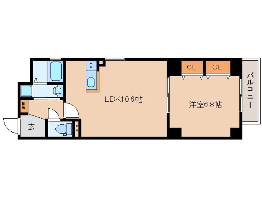 間取図 大和路線・関西本線/奈良駅 徒歩10分 2階 築1年