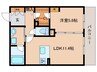 大和路線・関西本線/奈良駅 徒歩11分 2階 築浅 1LDKの間取り