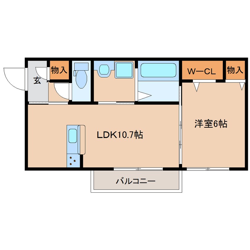 間取図 大和路線・関西本線/奈良駅 徒歩12分 1階 1年未満