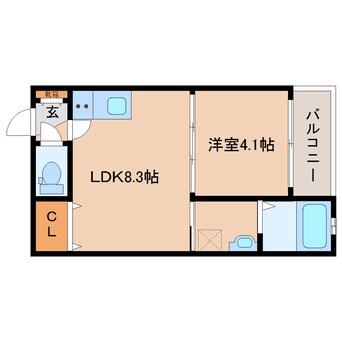 間取図 奈良線/奈良駅 徒歩8分 2階 建築中