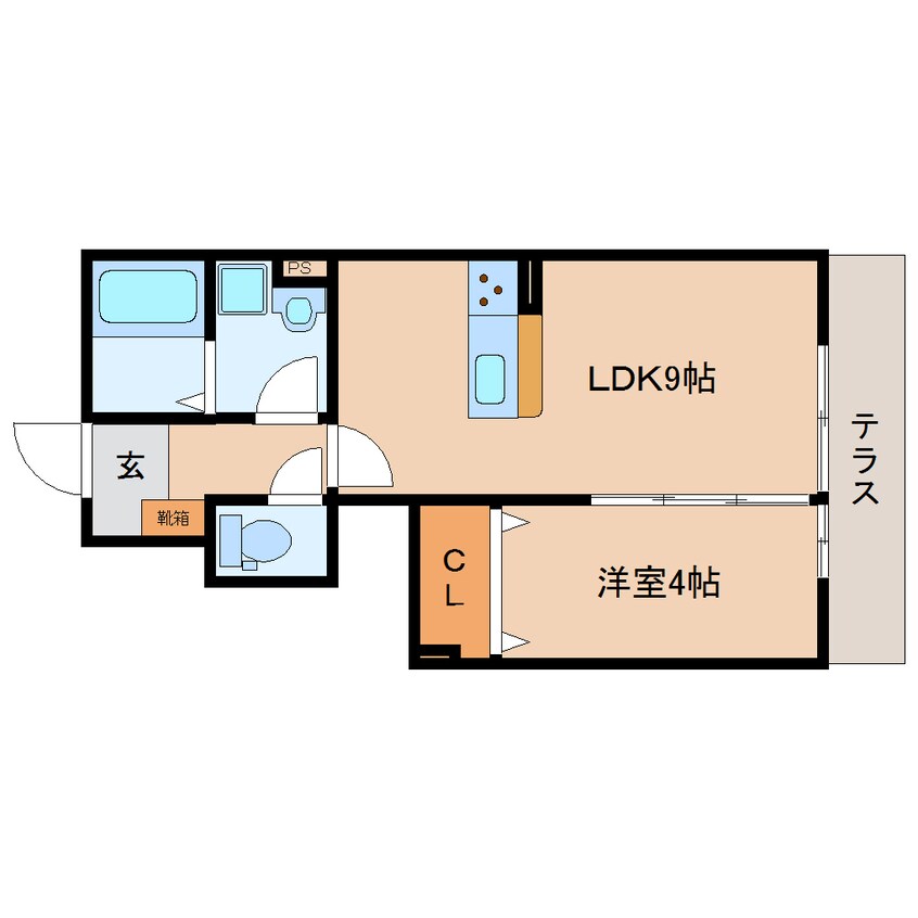 間取図 奈良線/奈良駅 徒歩26分 1階 建築中