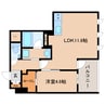 奈良線/奈良駅 徒歩4分 2階 築浅 1LDKの間取り