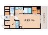 近鉄京都線/新大宮駅 徒歩3分 5階 築6年 1Kの間取り