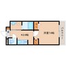 奈良線/奈良駅 徒歩11分 2階 1年未満 1Kの間取り