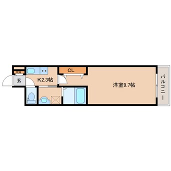 間取図 奈良線/奈良駅 徒歩11分 1階 1年未満