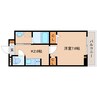 奈良線/奈良駅 徒歩11分 2階 1年未満 1Kの間取り