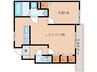 大和路線・関西本線/木津駅 徒歩14分 1階 築5年 1LDKの間取り