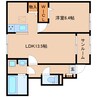 大和路線・関西本線/奈良駅 バス:13分:停歩4分 1階 1年未満 1LDKの間取り