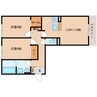 大和路線・関西本線/奈良駅 バス:13分:停歩5分 2階 1年未満 2LDKの間取り