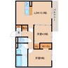 大和路線・関西本線/奈良駅 バス:13分:停歩5分 3階 1年未満 2LDKの間取り