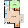 奈良線/奈良駅 バス:9分:停歩6分 1階 築35年 1LDKの間取り