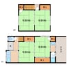 奈良線/奈良駅 徒歩11分 1-2階 築47年 4Kの間取り