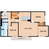 奈良線/奈良駅 徒歩9分 3階 1年未満 3LDKの間取り