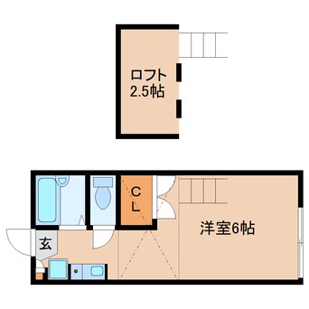 間取図 奈良線/奈良駅 バス9分北神殿下車:停歩6分 1階 築27年