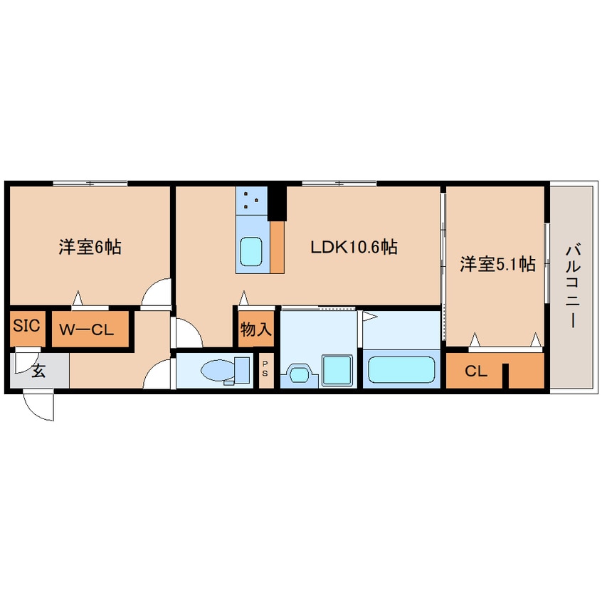 間取図 大和路線・関西本線/奈良駅 徒歩11分 1階 建築中