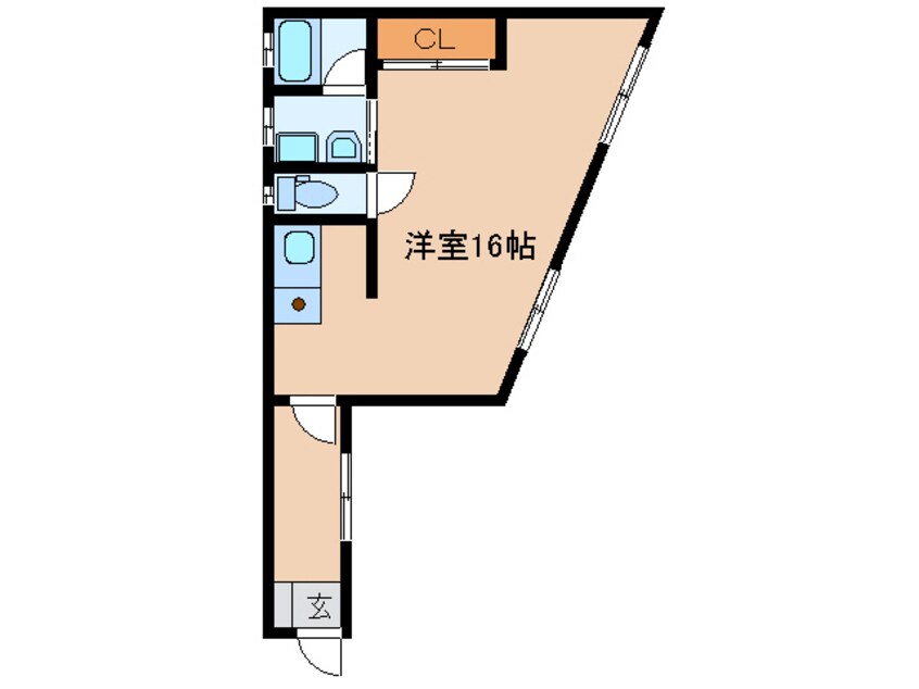 間取図 サニーコート赤坂