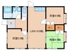 大塚貸家 3LDKの間取り
