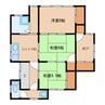 森貸家 3SKの間取り