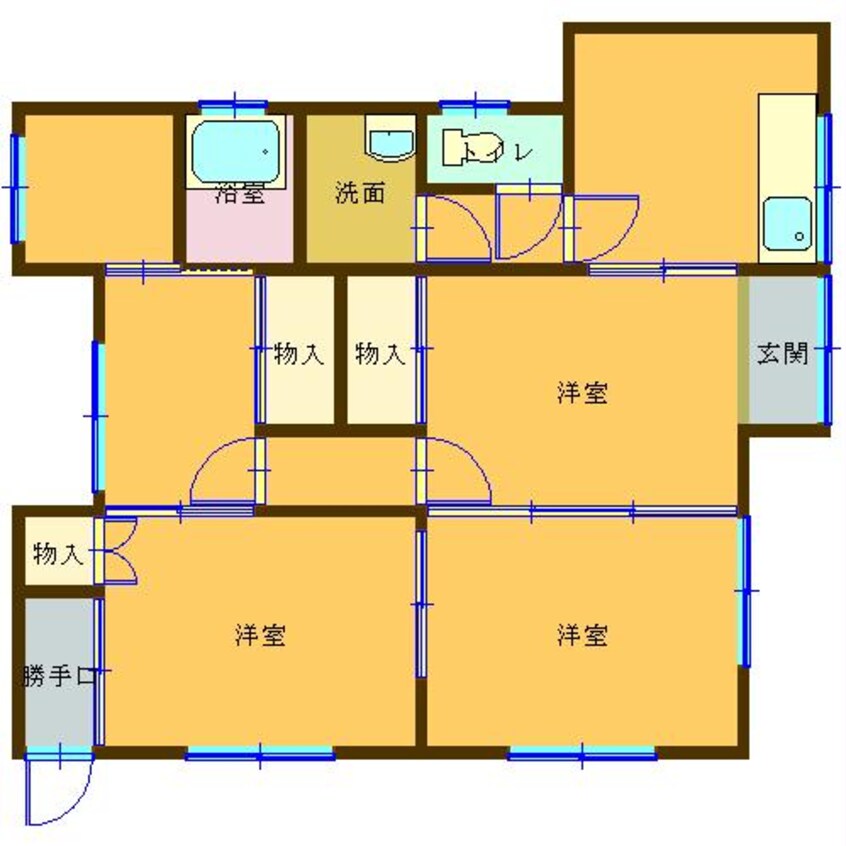 間取図 野村住宅