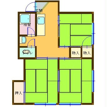 間取図 みずほ荘