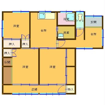 間取図 城山住宅