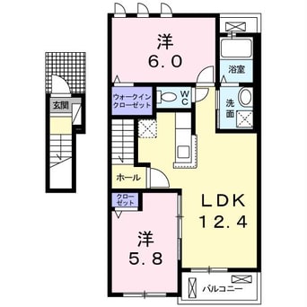 間取図 ハッピーメゾンⅦ