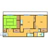 コーポファミリー 2DKの間取り
