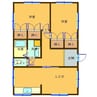 永野住宅 2LDKの間取り